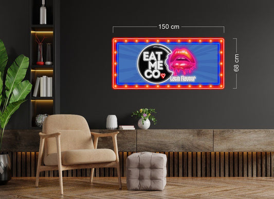 Enseigne au néon LED personnalisée pour entreprise 