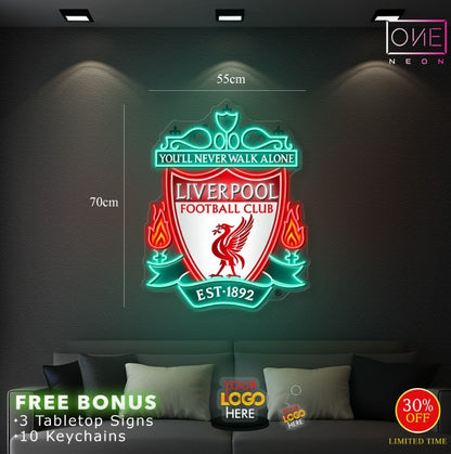 LIVERPOOL+ IRON MAIDEN + FORD | LED Neon Sign (3 signs)