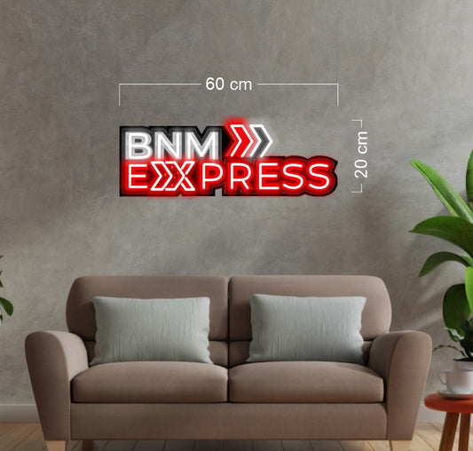 Enseigne au néon LED personnalisée pour entreprise 