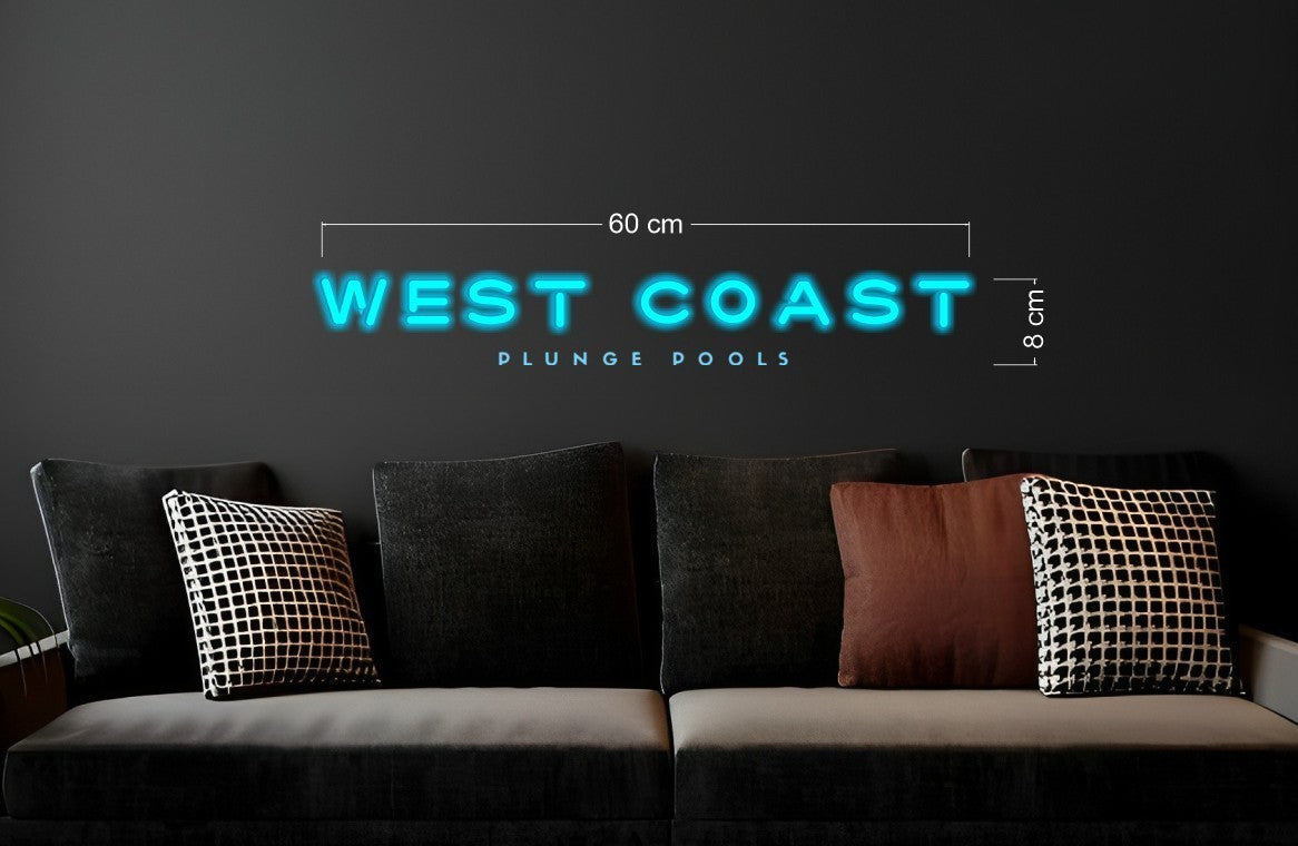 WEST COAST | LED Neon Sign