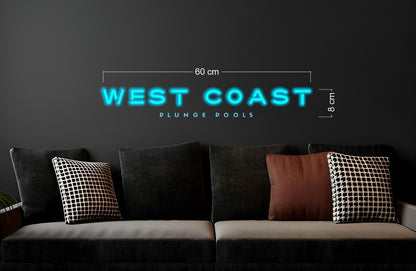 WEST COAST | LED Neon Sign