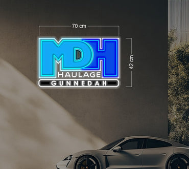 Enseigne au néon LED personnalisée pour entreprise 