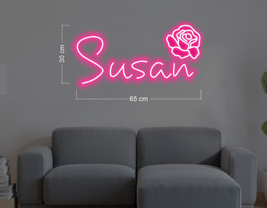 Enseigne au néon LED personnalisée pour entreprise 