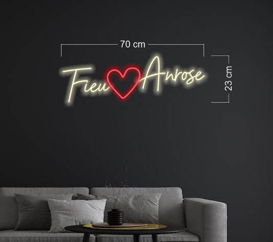 Enseigne au néon LED personnalisée pour entreprise 