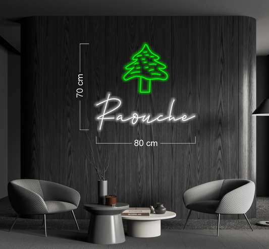 Enseigne au néon LED personnalisée pour entreprise 