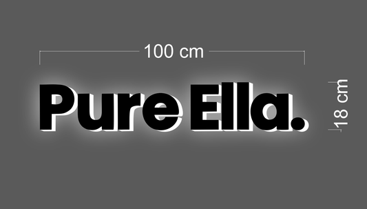 Enseigne au néon LED personnalisée pour entreprise 