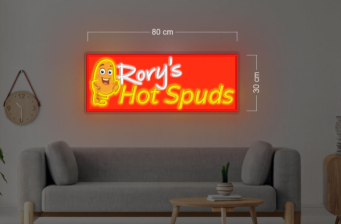 Enseigne au néon LED personnalisée pour entreprise 
