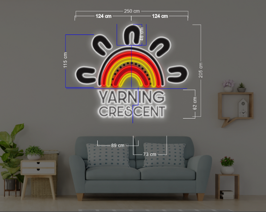 Enseigne au néon LED personnalisée pour entreprise 