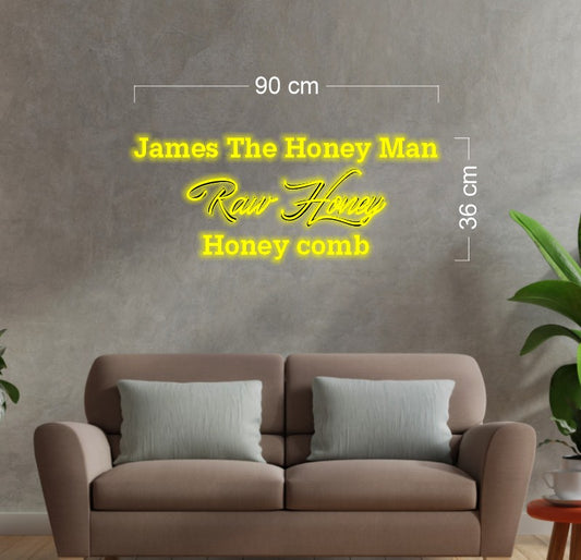 James the honey man | LED Neon Sign (Copy)