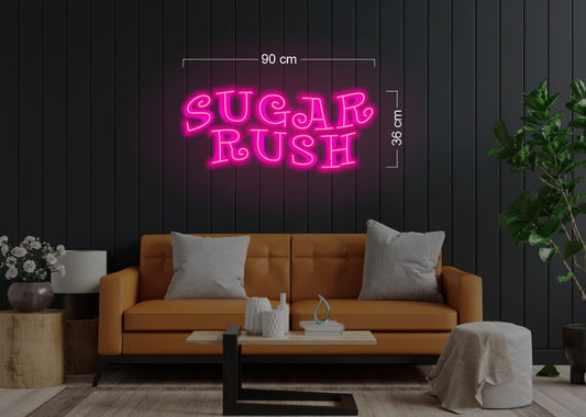 SUGAR RUSH | LED Neon Sign