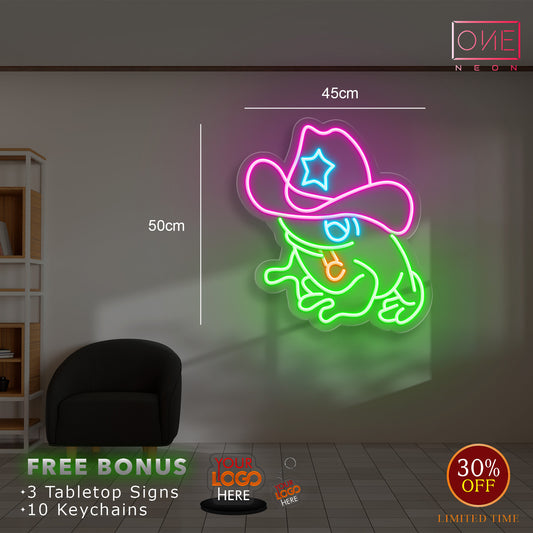 Custom Logo 4 | LED Neon Sign (waterproof)