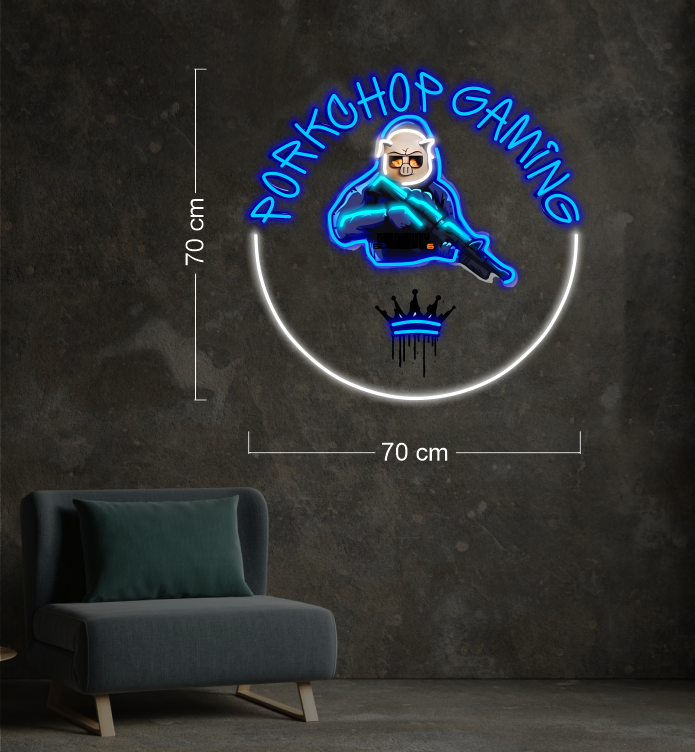 Enseigne au néon LED personnalisée pour entreprise 