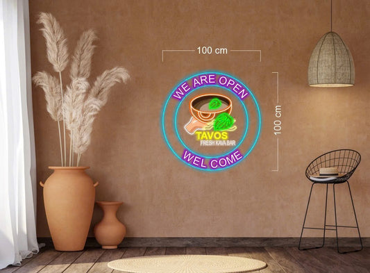Enseigne au néon LED personnalisée pour entreprise 
