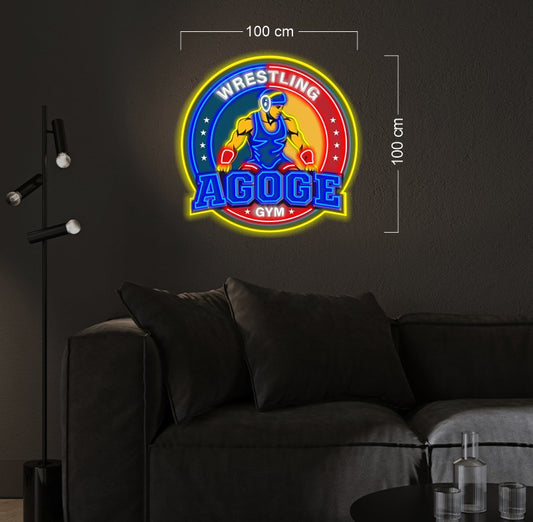 Wresling AGOGE gym | LED Neon Sign
