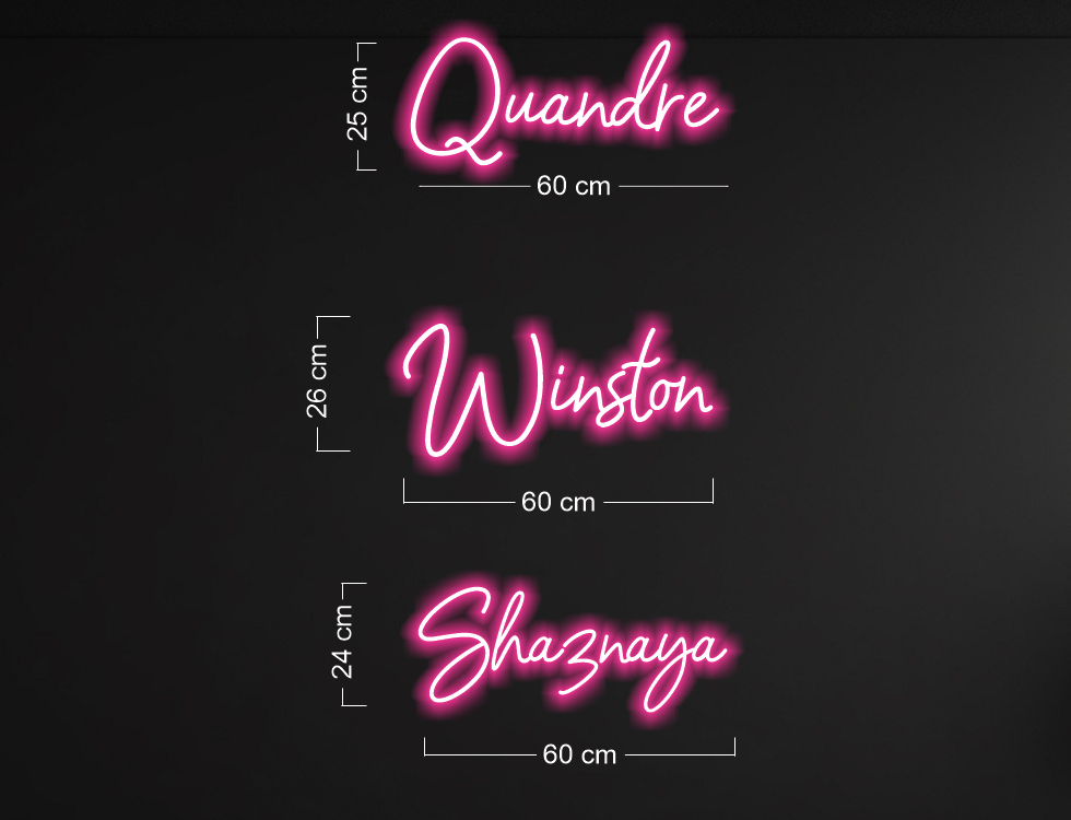 Enseigne au néon LED personnalisée pour entreprise 