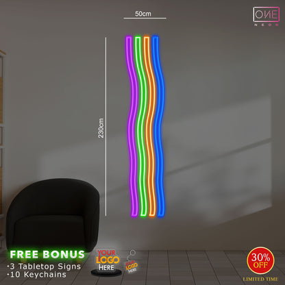 Enseigne au néon LED personnalisée pour entreprise 