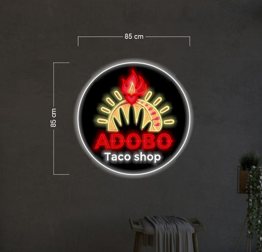 Enseigne au néon LED personnalisée pour entreprise 