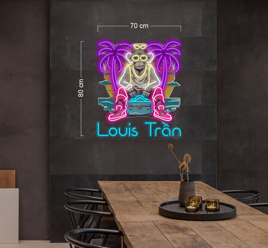 Enseigne au néon LED personnalisée pour entreprise 
