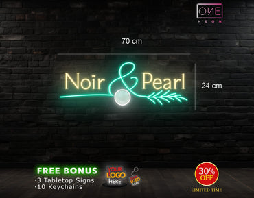 INFINITI CLUB + Noir Pearl| LED Neon Sign (2 signs)