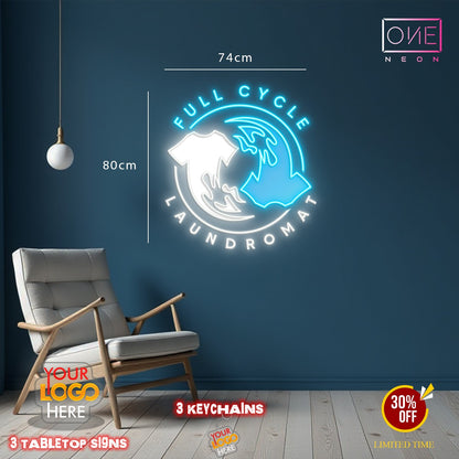 FULL CYCLE | LED Neon Sign (4 signs)