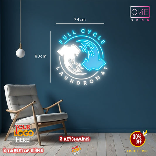 Enseigne au néon LED personnalisée pour entreprise 