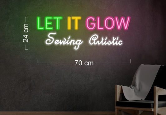 LET IT GLOW | LED Neon Sign