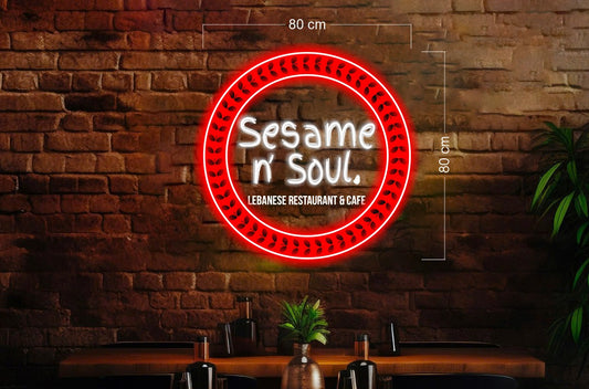 Enseigne au néon LED personnalisée pour entreprise 