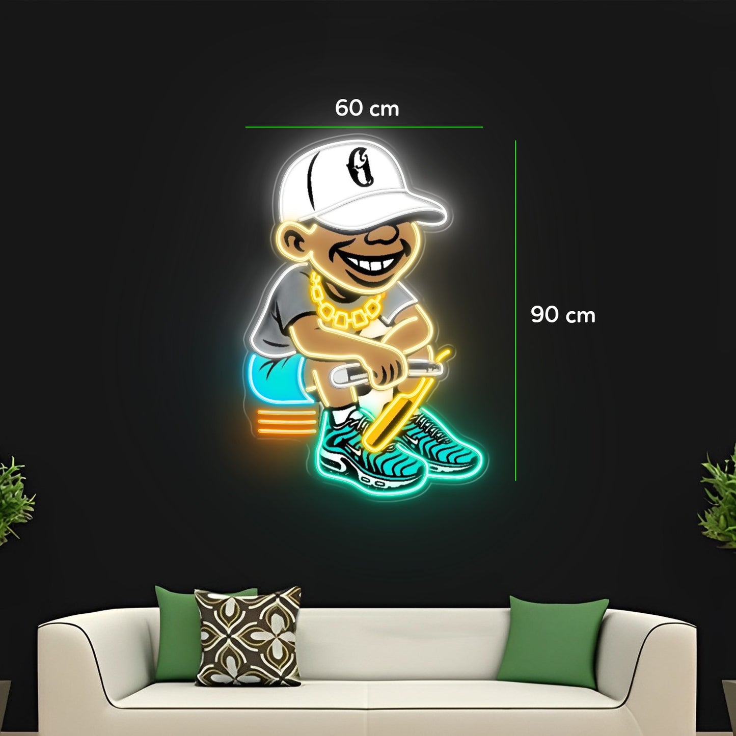 Enseigne au néon LED personnalisée pour entreprise 
