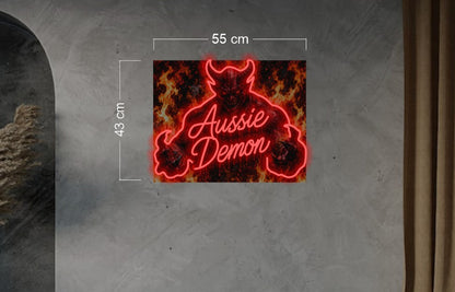 Aussie Demon | LED Neon Sign