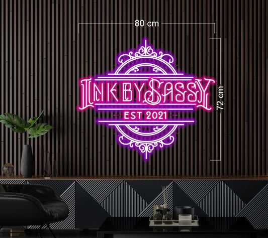 Enseigne au néon LED personnalisée pour entreprise 