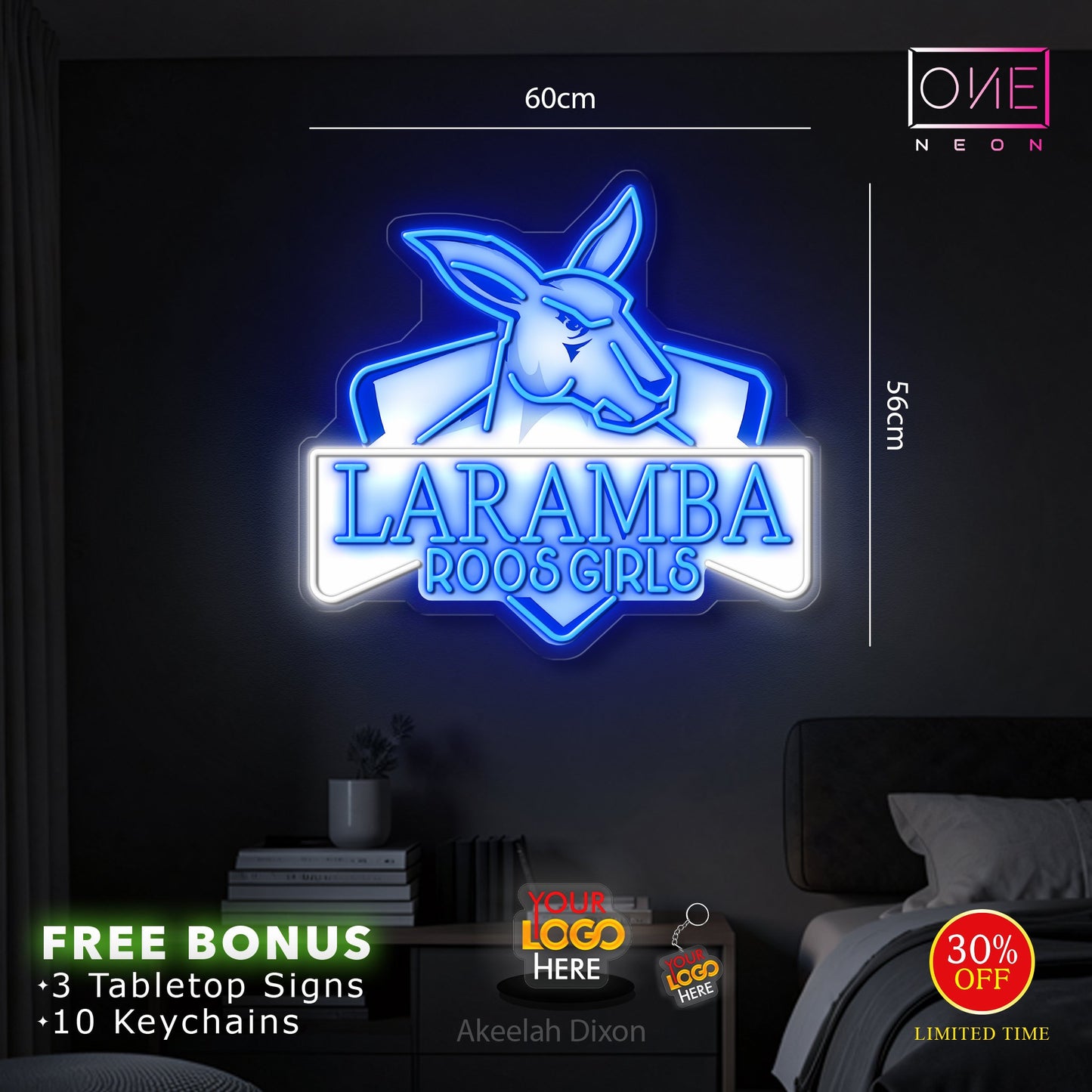 LARAMBA ROOS GIRLS | LED Neon Sign