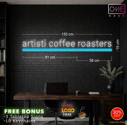 Artisti coffee roasters ( 2 signs)| LED Neon Sign