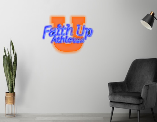 Faith up Athletes  | LED Neon Sign
