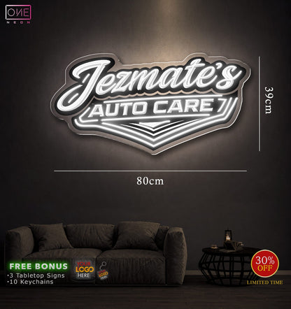 JEZMATE'S AUTO CARE | LED Neon Sign