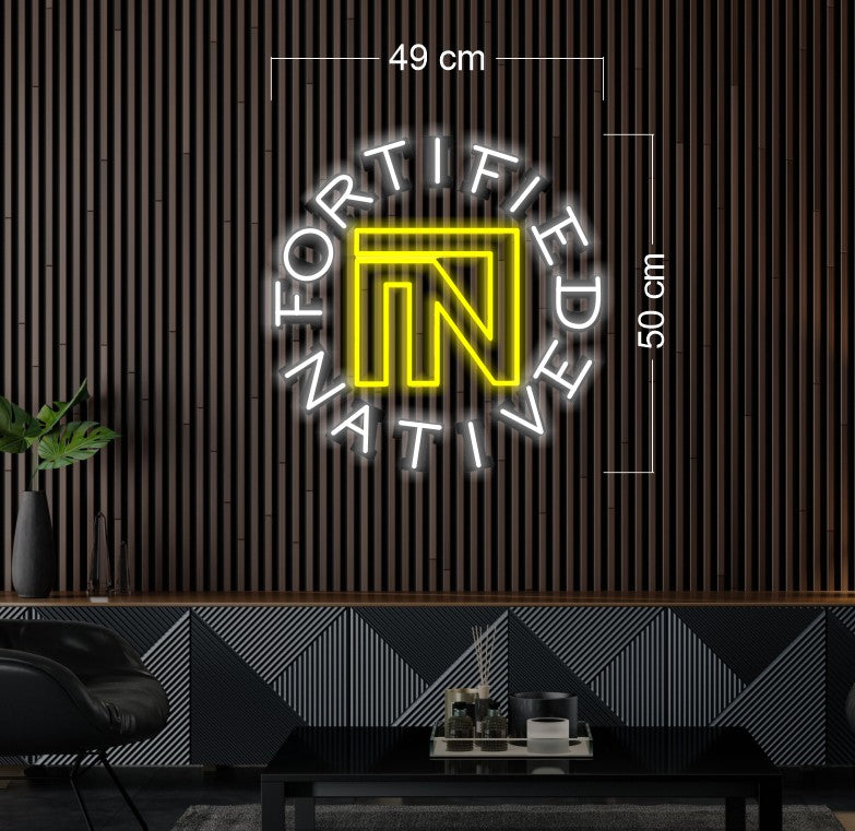 Enseigne au néon LED personnalisée pour entreprise 