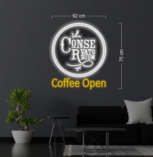 Coffee Open | LED Neon Sign