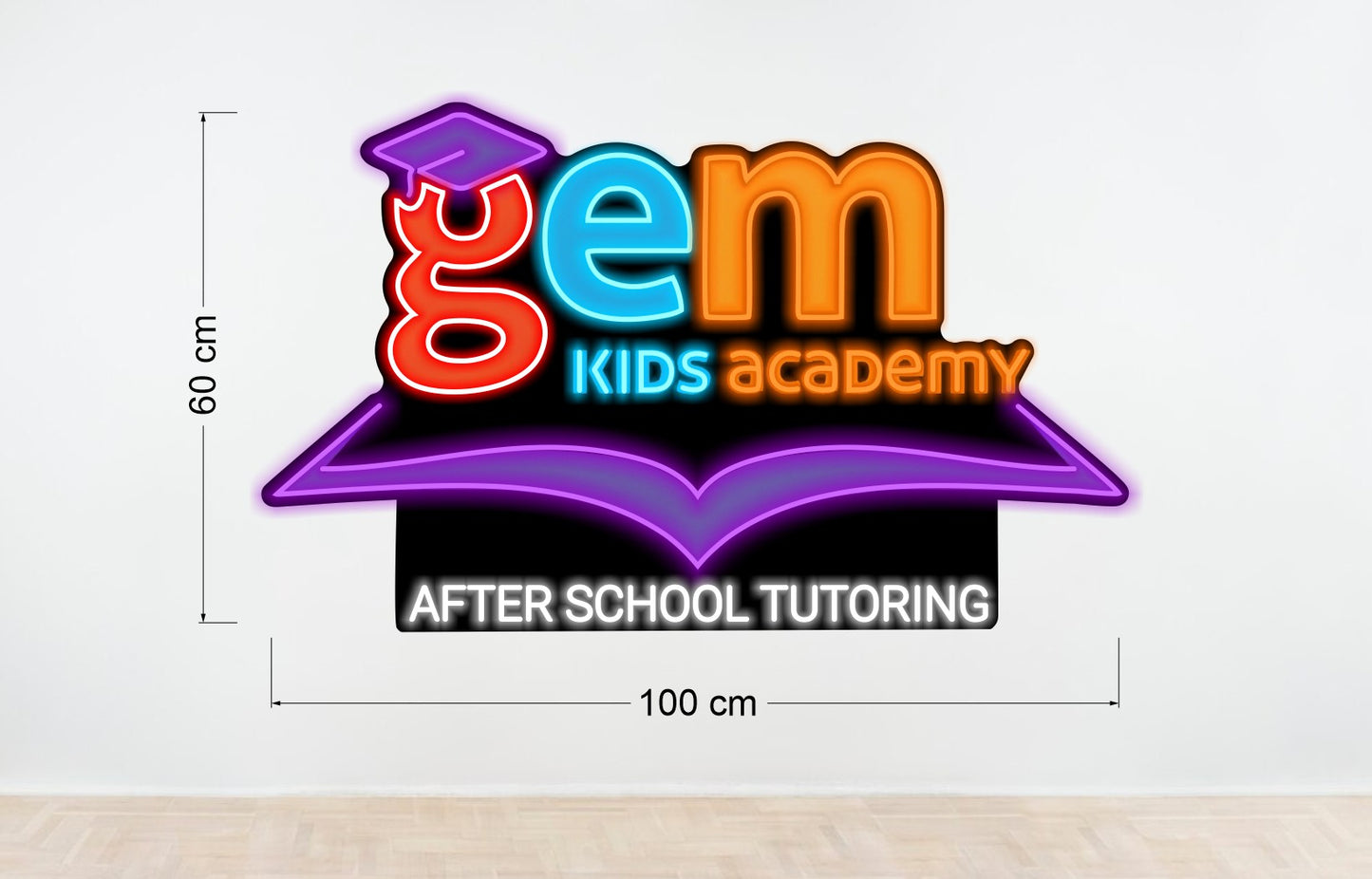 GEM KIDS ACADEMY | LED Neon Sign