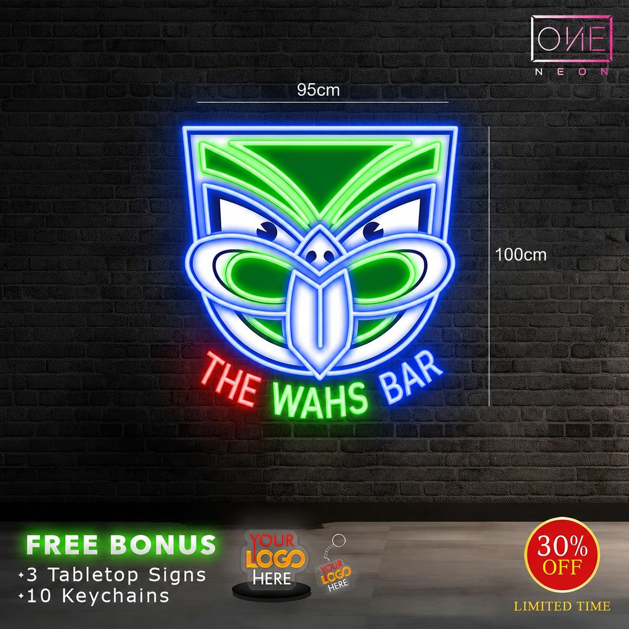 THE WAHS BAR | LED Neon Sign
