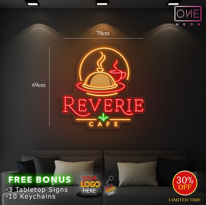 REVERIE CAFE | LED Neon Sign (2 signs)
