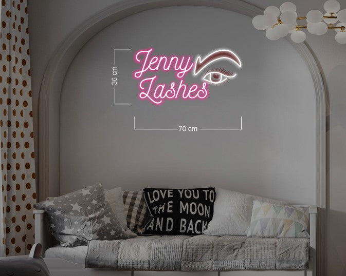 Enseigne au néon LED personnalisée pour entreprise 