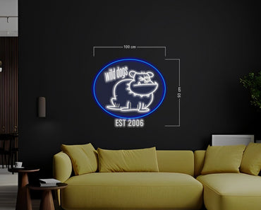 Grave digger & Wild dog (2 signs) | LED Neon Sign