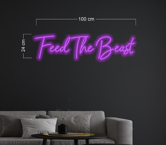 Feed The Beast+ Who's got my money (2 signs) | LED Neon Sign