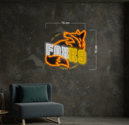 FOX K9 | LED Neon Sign (2 signs)
