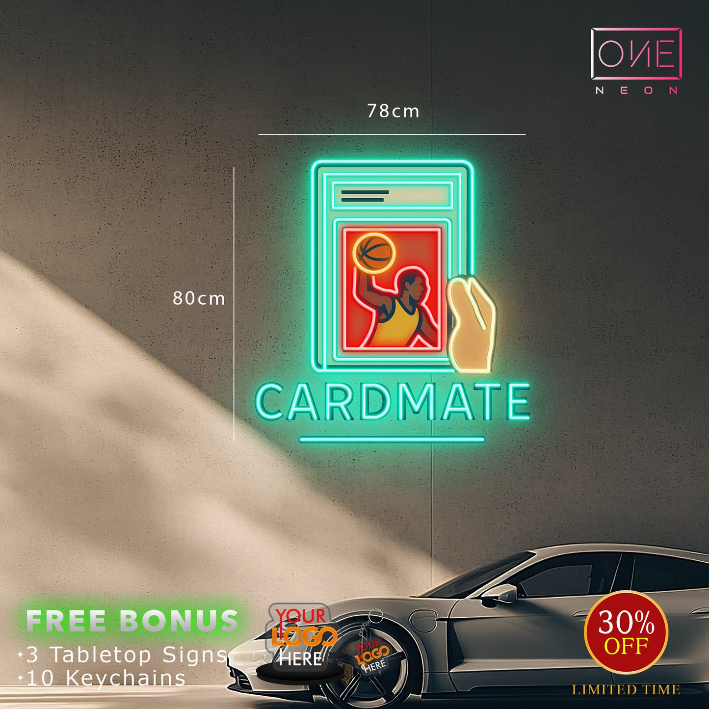 Cardmate | LED Neon Sign