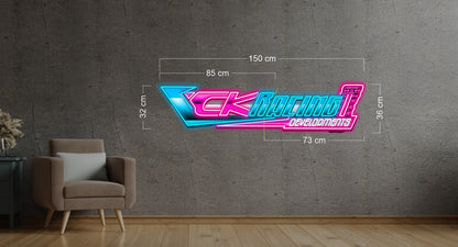 Enseigne au néon LED personnalisée pour entreprise 