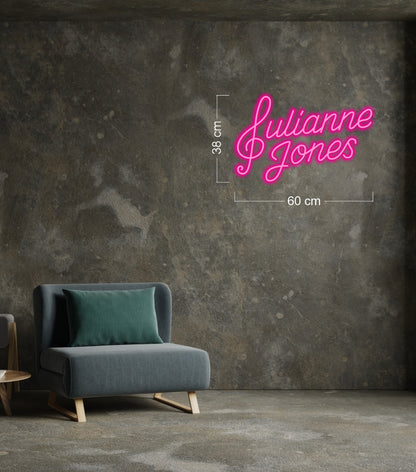 Enseigne au néon LED personnalisée pour entreprise 
