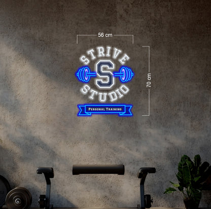 Enseigne au néon LED personnalisée pour entreprise 