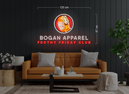 Enseigne au néon LED personnalisée pour entreprise 