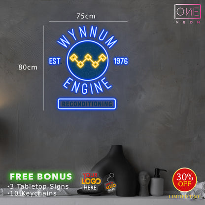 Wynum Engine | LED Neon Sign
