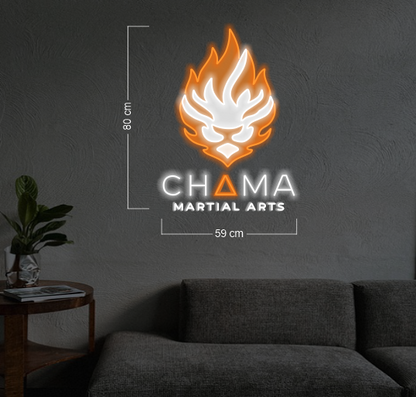 Chama martial arts | LED Neon Sign